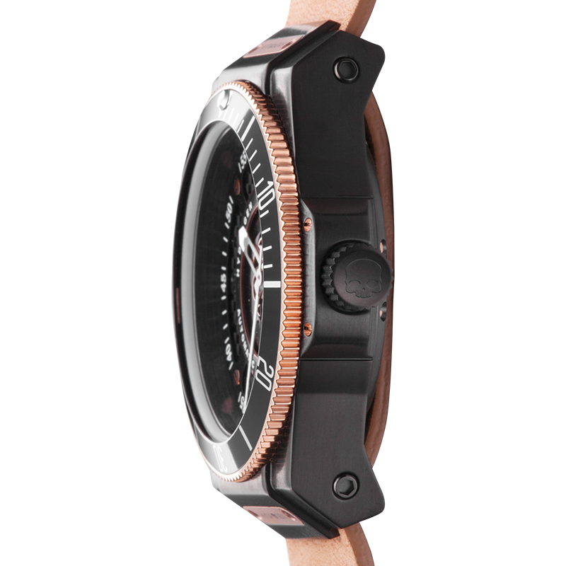 Line1: Sportivo Black Brown Nato Watch - Luxury Style